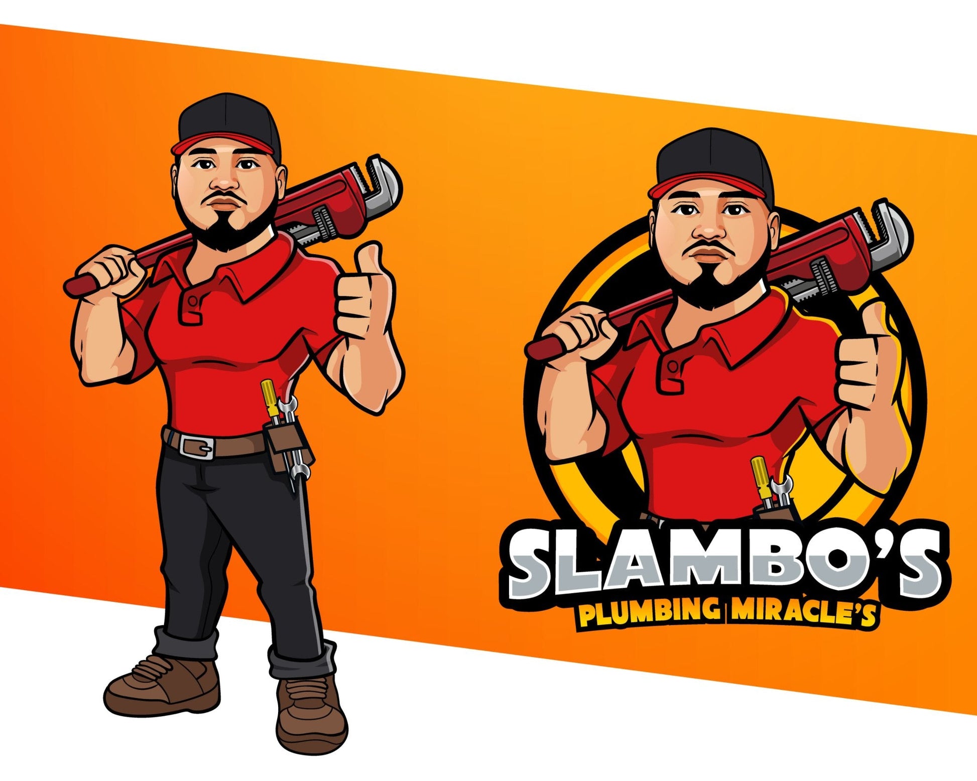 Cartoon Mascot Logo Design Service - Preplates