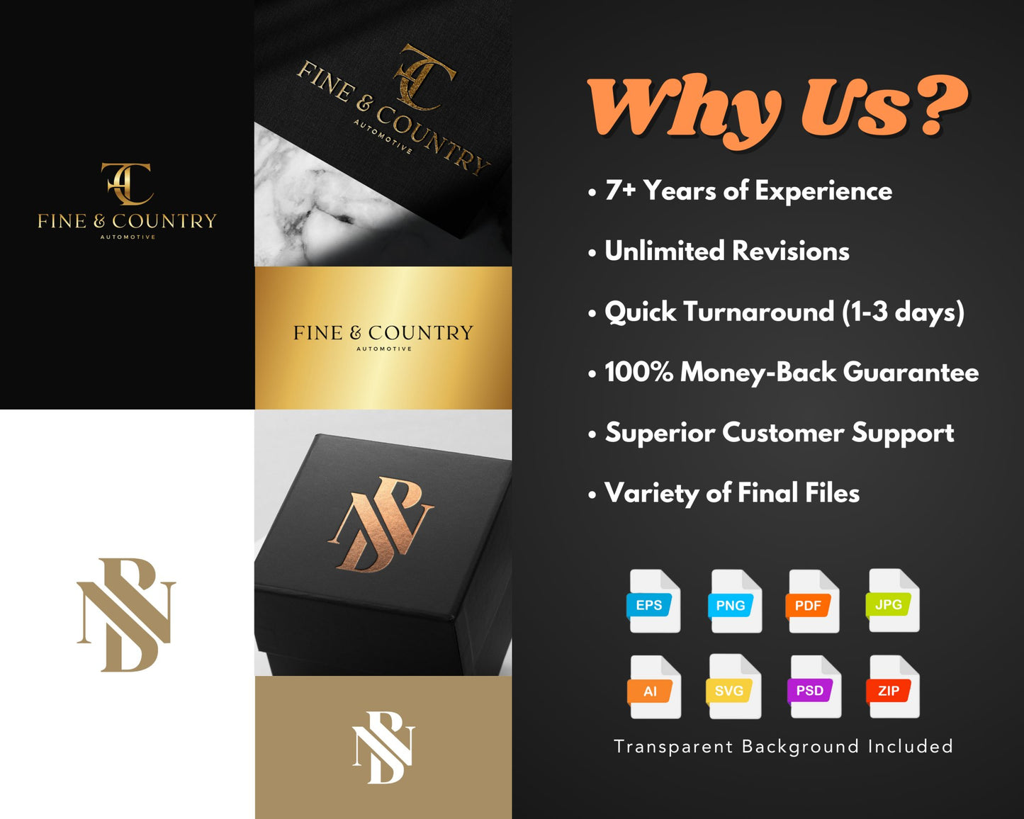 Elegant Logo Design Service - Preplates